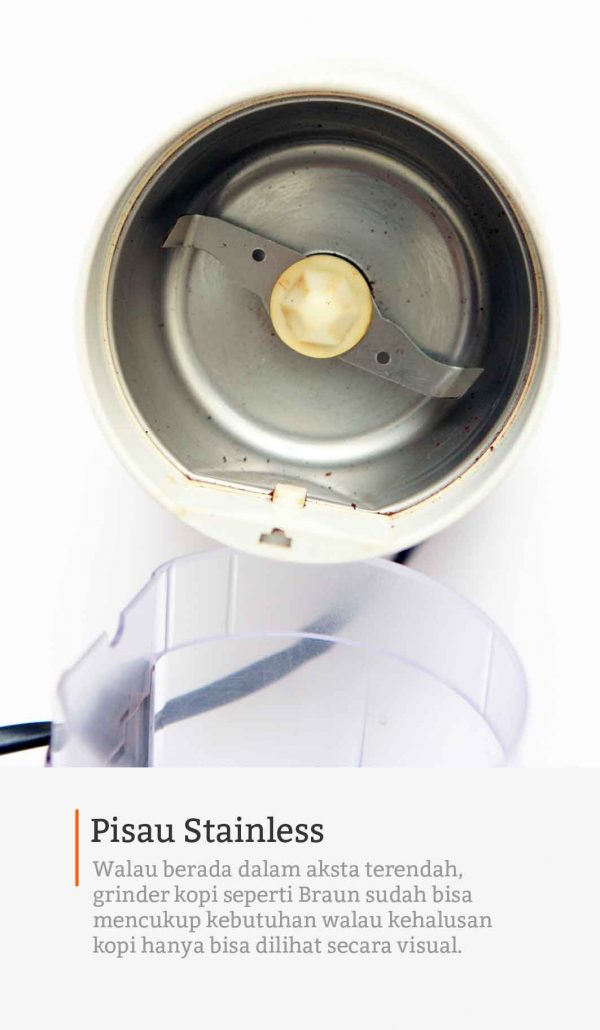 Braun KSM2BLK Aromatic Coffee Grinder Cikopi