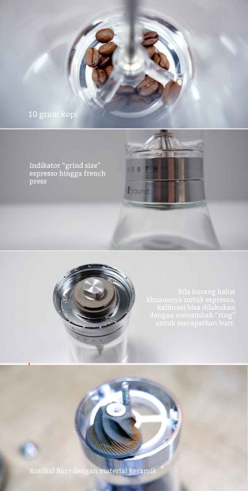 Handground Precision Coffee Grinder – Cikopi